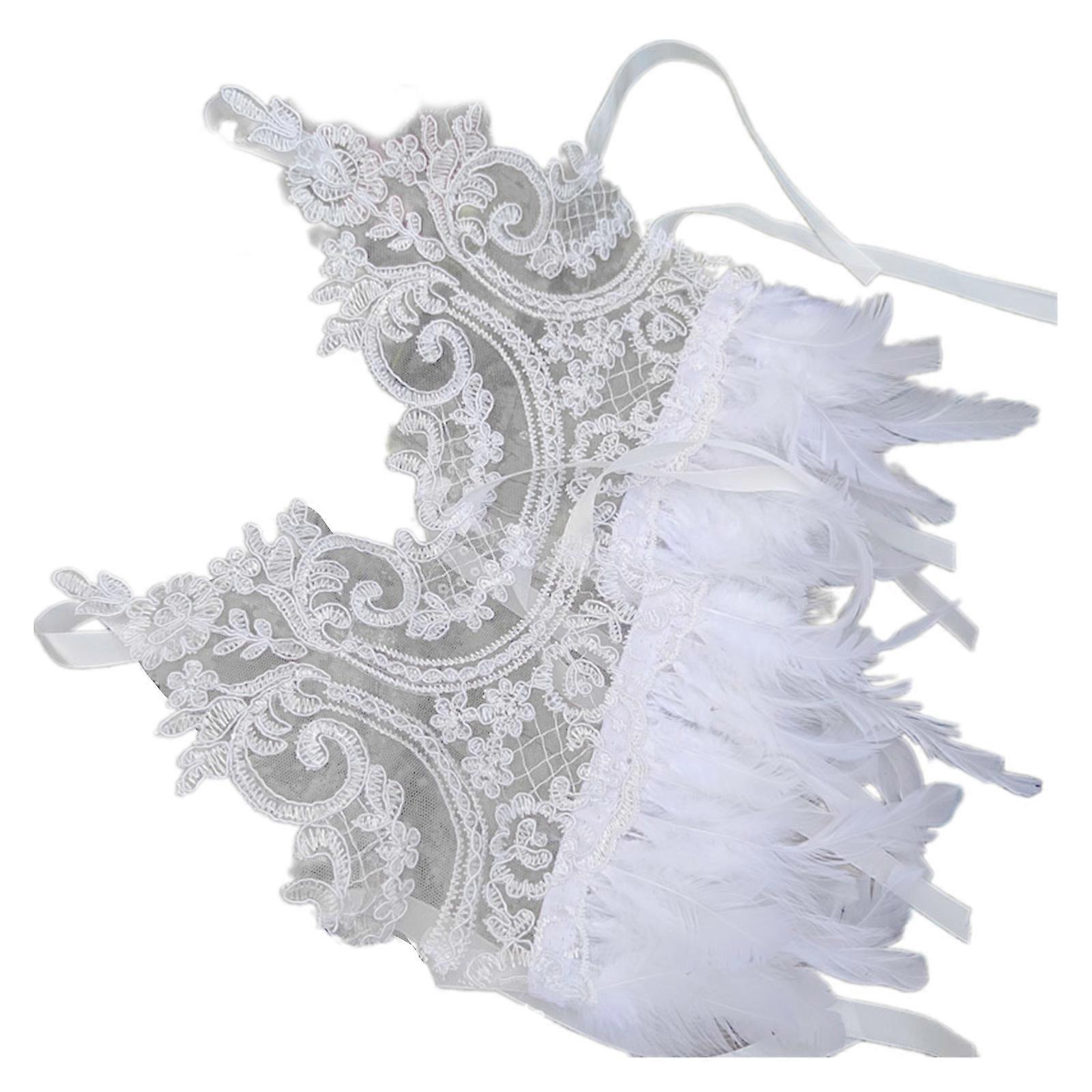 Elegant Sparkling Accents And Delicate  White