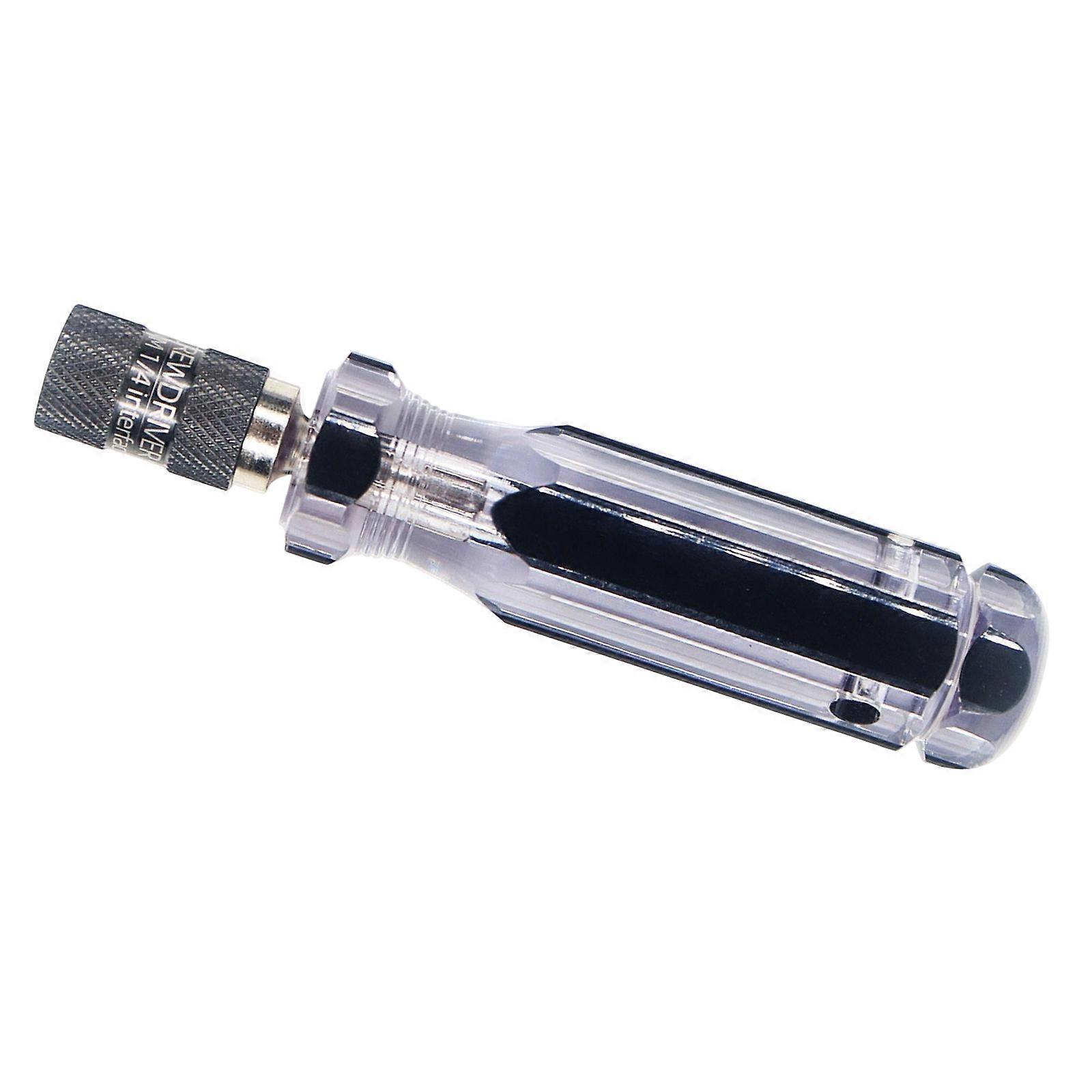 Double Head Drill Bit Hexagonal Shank Selves Locking Screwdriver Handle For Workshop And Home Repair Multicolor