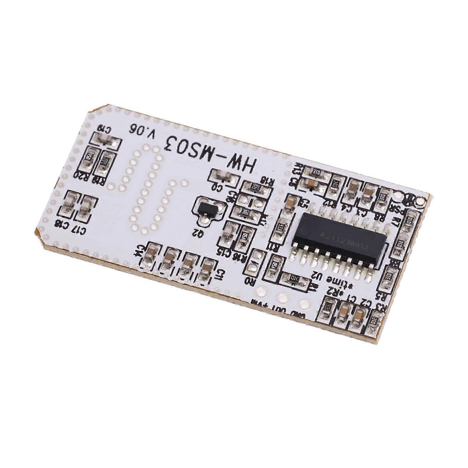 Motion Sensory HW-MS03 2.4GHz to 5.8GHz Human Body Induction Switching Microwave Sensory Module Replacement Multicolor