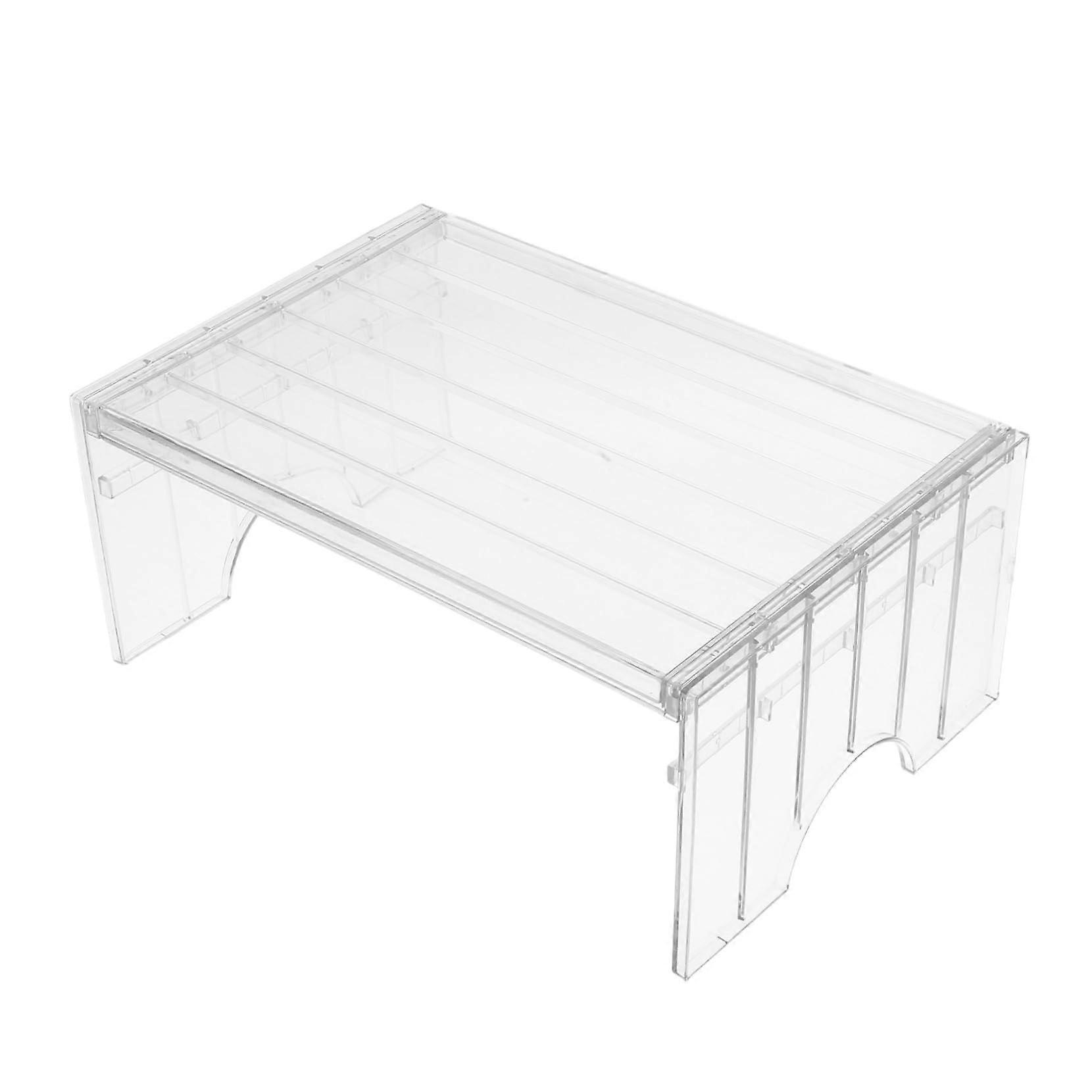 Cupboard Shelf Stackable Cabinet Shelf Riser Pet Transparent