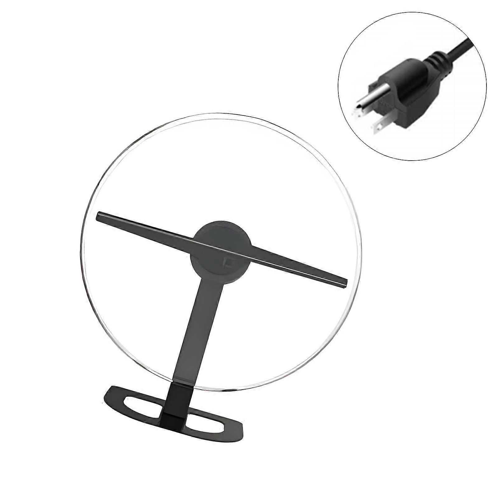 Small 3D Floating Images Display 32cm Diameter 224 Premium LEDs Wireless Connectivity Quiet Motor for Commercial Use Multicolor