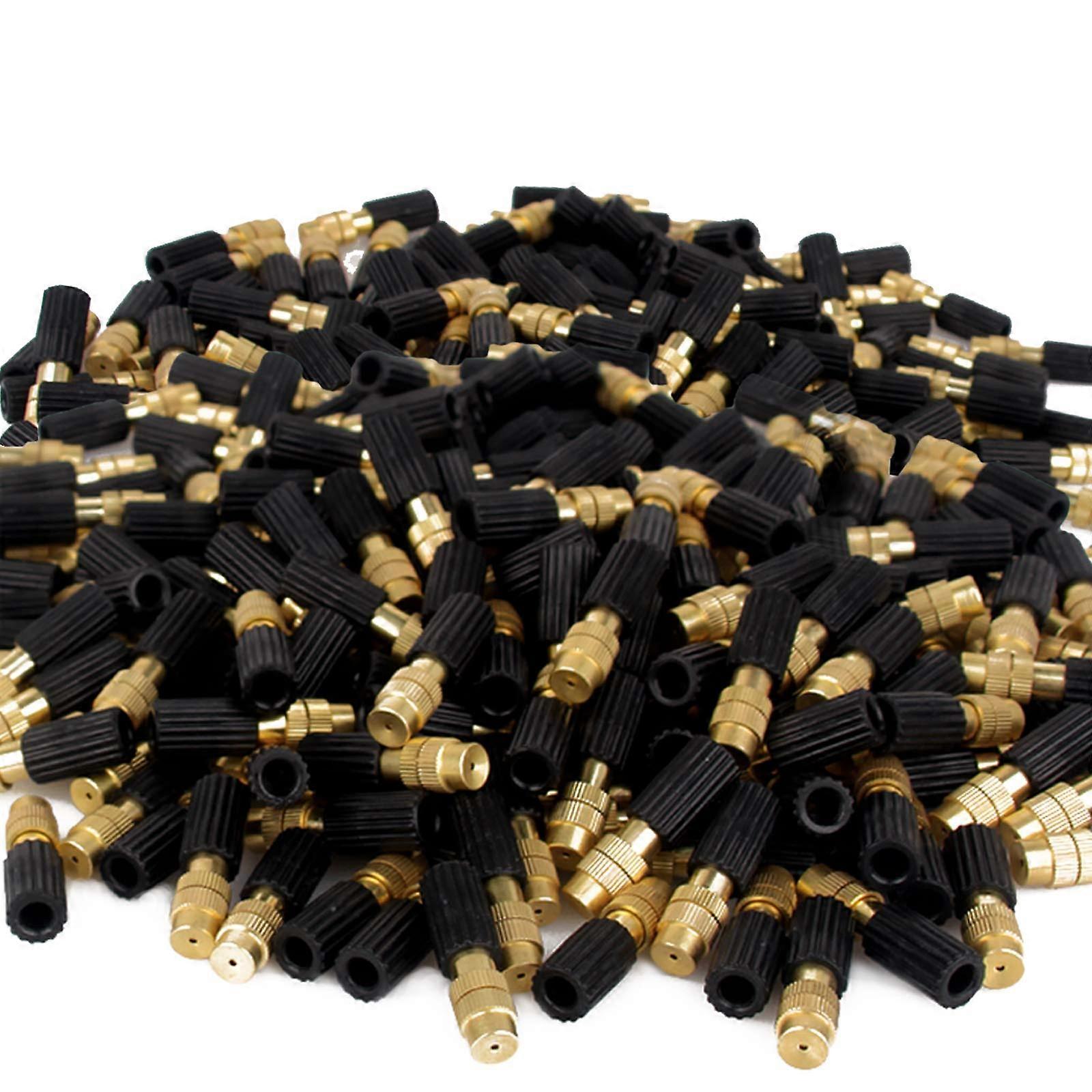 Adjustable Copper Atomizing Nozzle For Drip Irrigation Systems, Copper Micro Nozzle Garden Cooling Sprayer