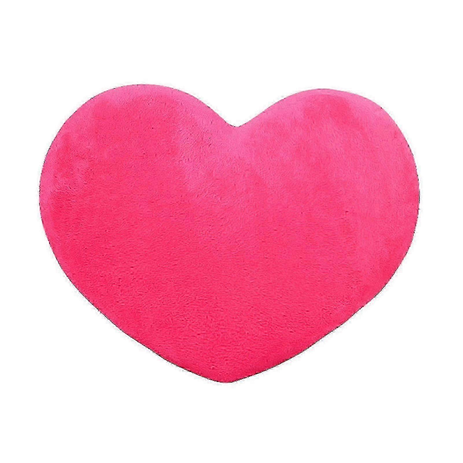 Plush Love Pillow for Sofa - Soft Heart Cushion for Bedroom