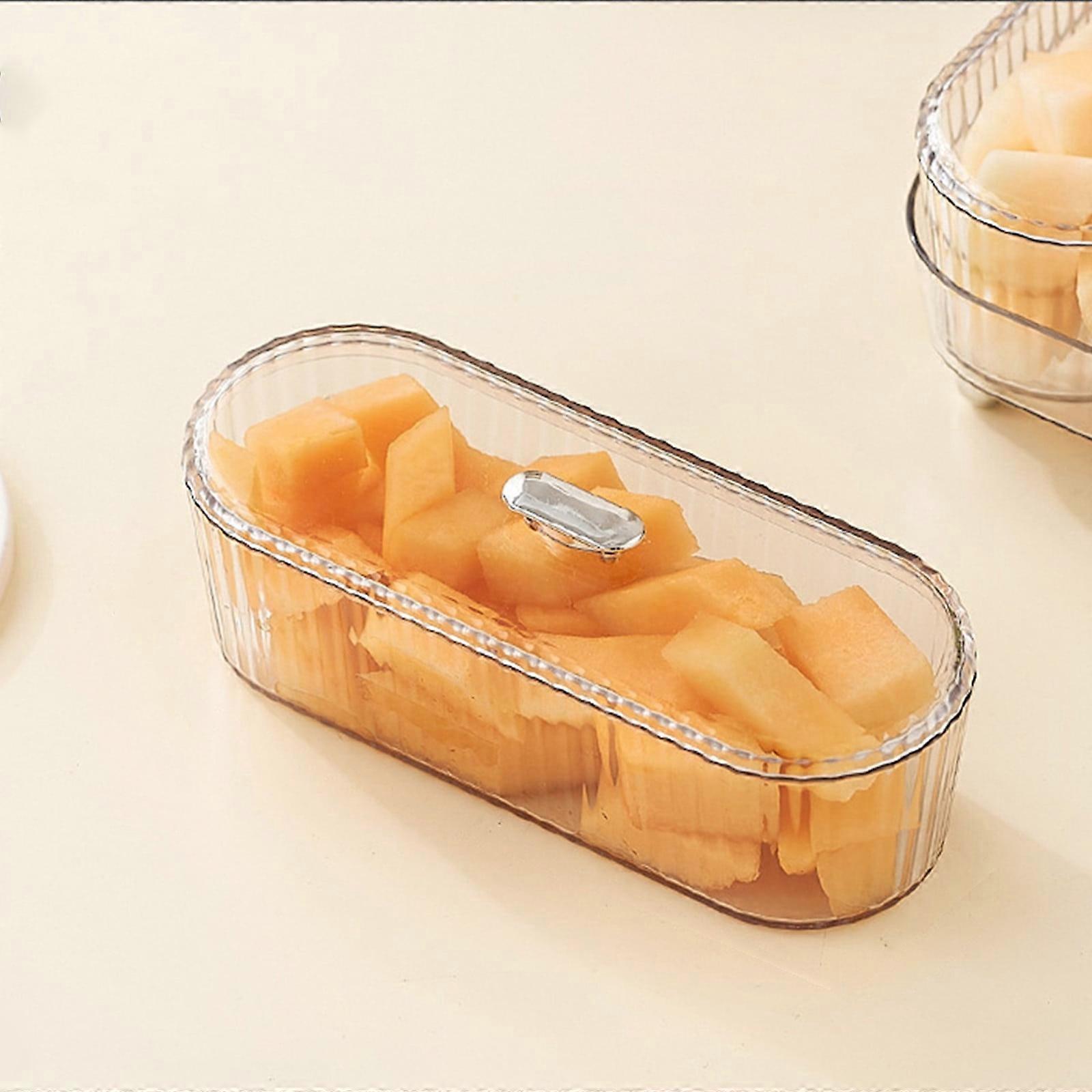 Jacenvly Grinch Christmas Decorations - 1Pc Multifunctional Food Storage Box for Nuts, Candy, Fruit (Compatible with White Clear Pallet Not Included)