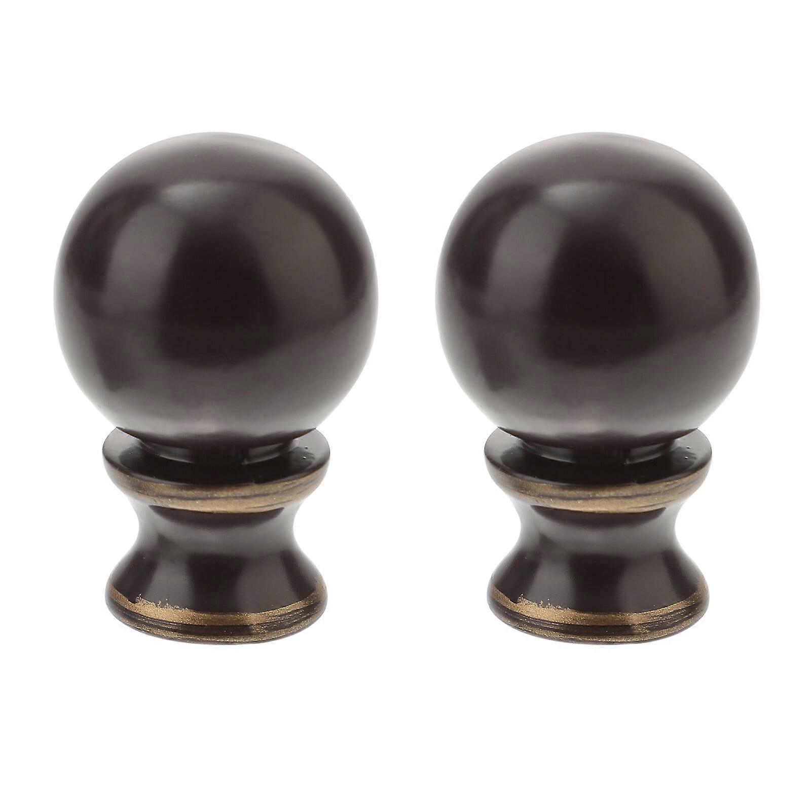 2 Pcs Lamp Finials Table Lamp Caps Knobs Lamp Shade Ball Finial Lamp Topper Knob