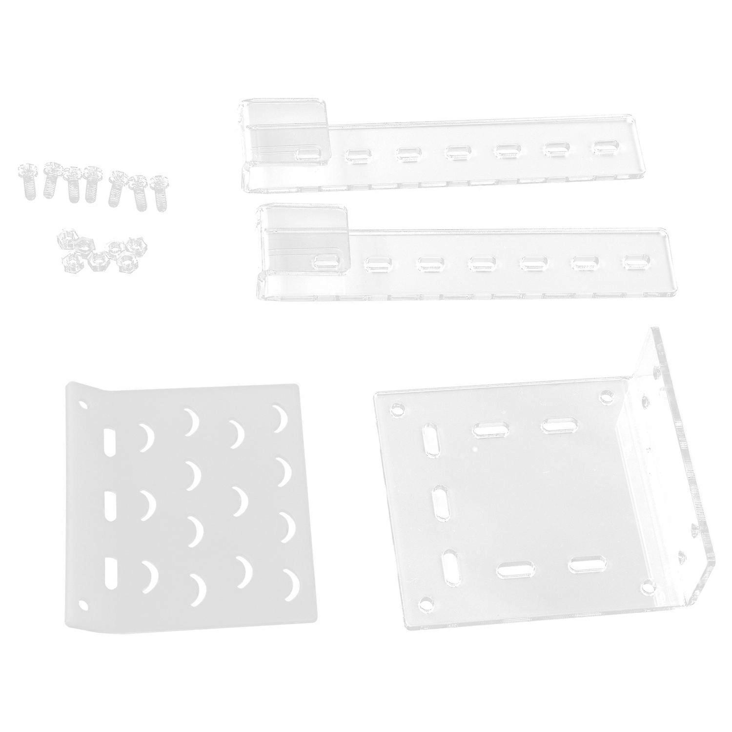 Turtle Basking Platform Large Size Acrylic Transparent Tortoise Resting Terrace for Aquarium Fish Ta