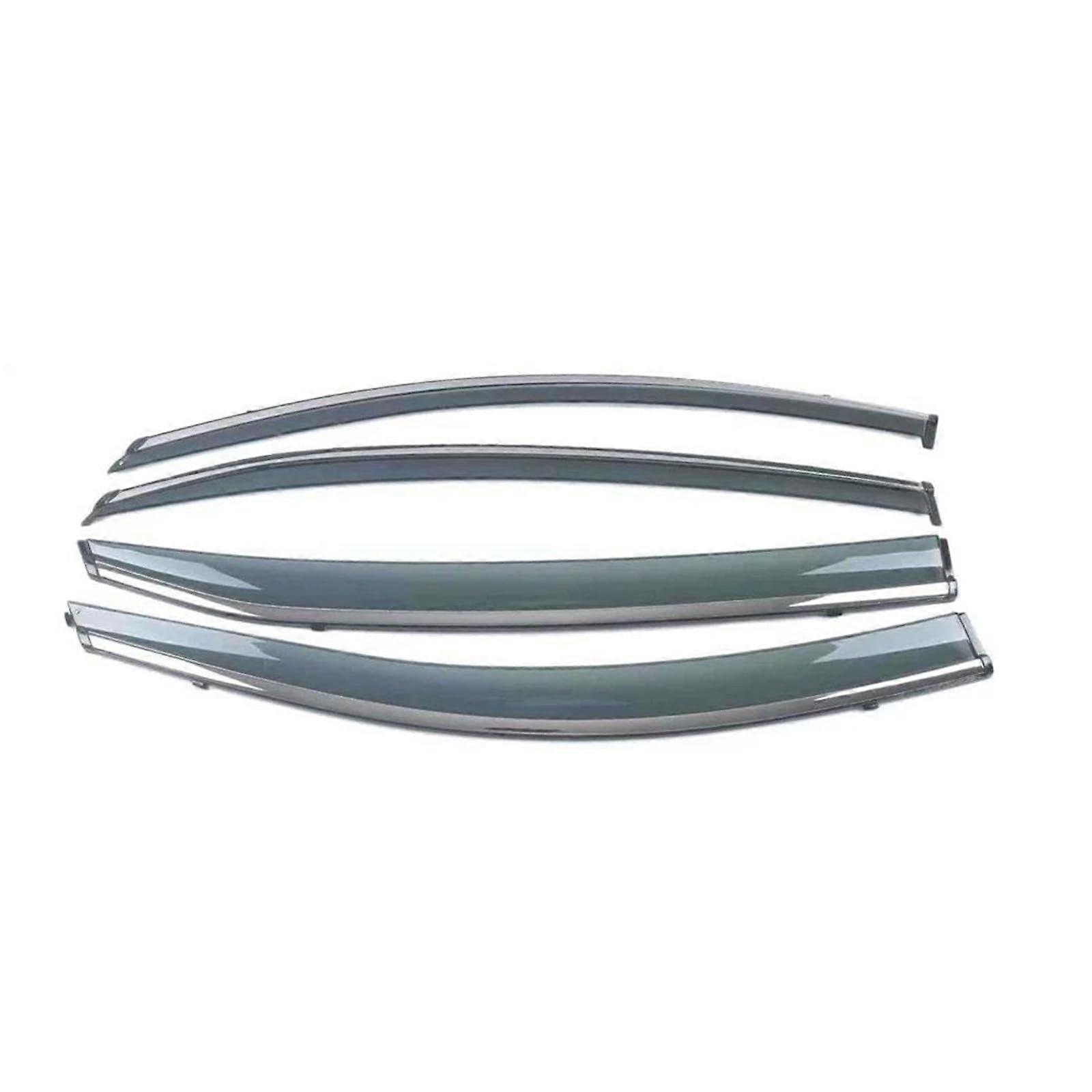 Window Visor Rain Guards with Chrome Trim for Sylphy B18 20202023 Wind Deflectors