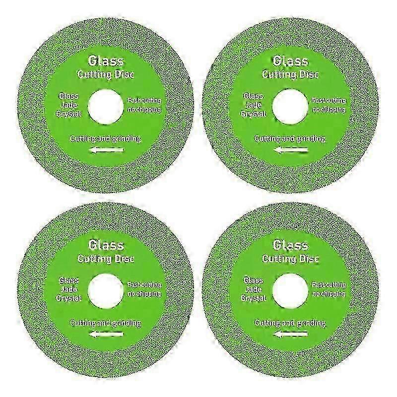 4Pack Glass Cutting Disc Diamond Cutting Blade Glass Ceramic Cutting Tool