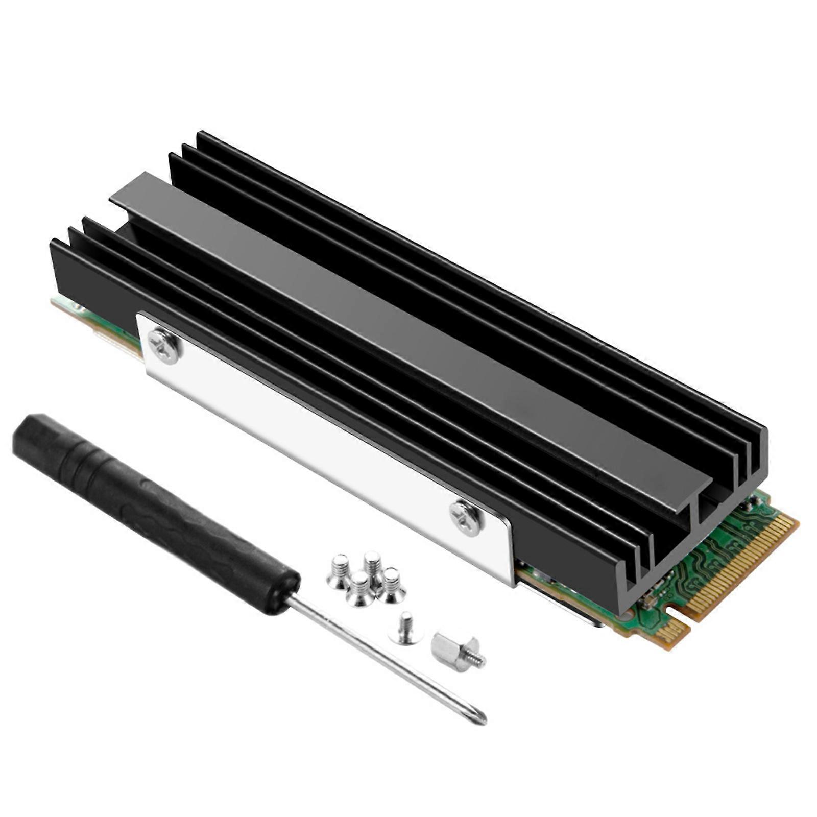 Aluminum Heat Sink for M.2 2280 SSD Solid Disk Radiators Enhances Work Efficiency SSD Heatsink Multicolor