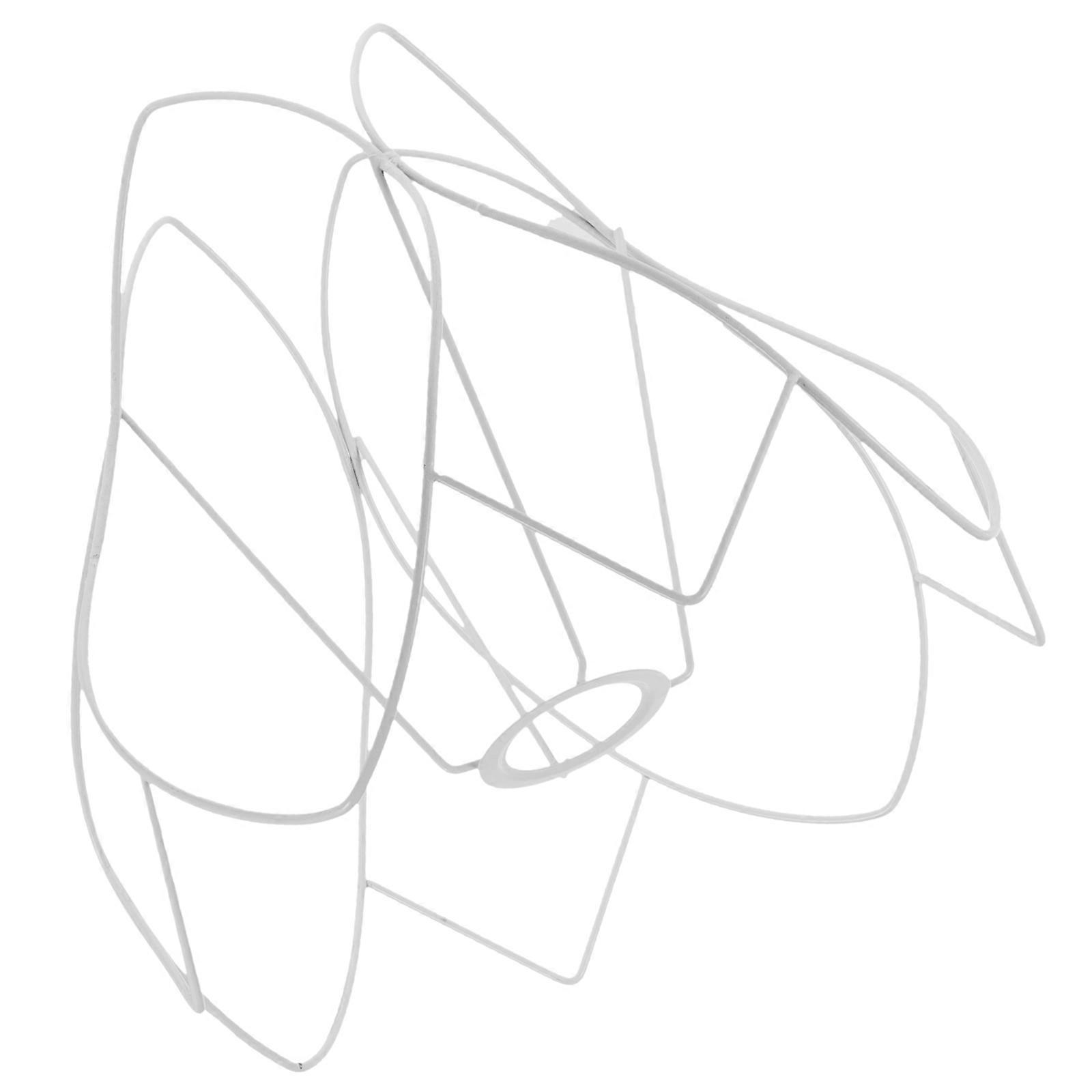 Lampshade Frame Iron Wire Light Shade Frame for Lampshade DIY E27 Light Cage