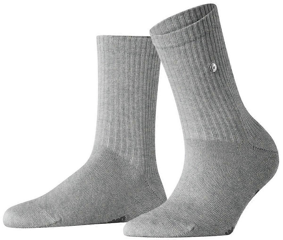 Burlington Fleet Street Socks - Heather Grey