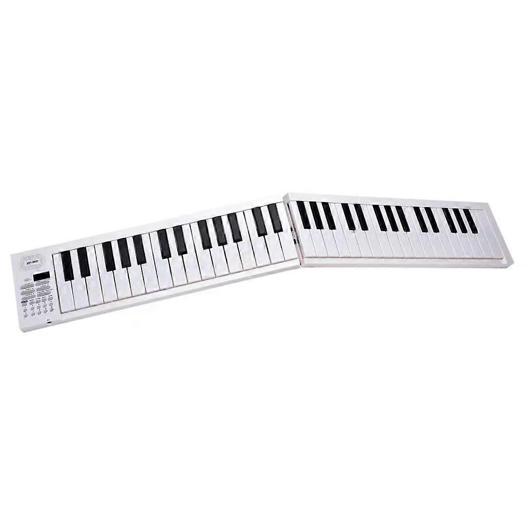 Folding Piano Keyboard 61 Key Portable Piano Multifunctional Electric Piano Keyboard for Beginners, Teens,