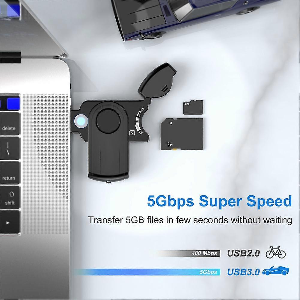 USB 3.2 Multi Memory Card Reader OTG Android Adapter USB3.0 Card Reader for Mic SD/TF Card Reader Computer PC