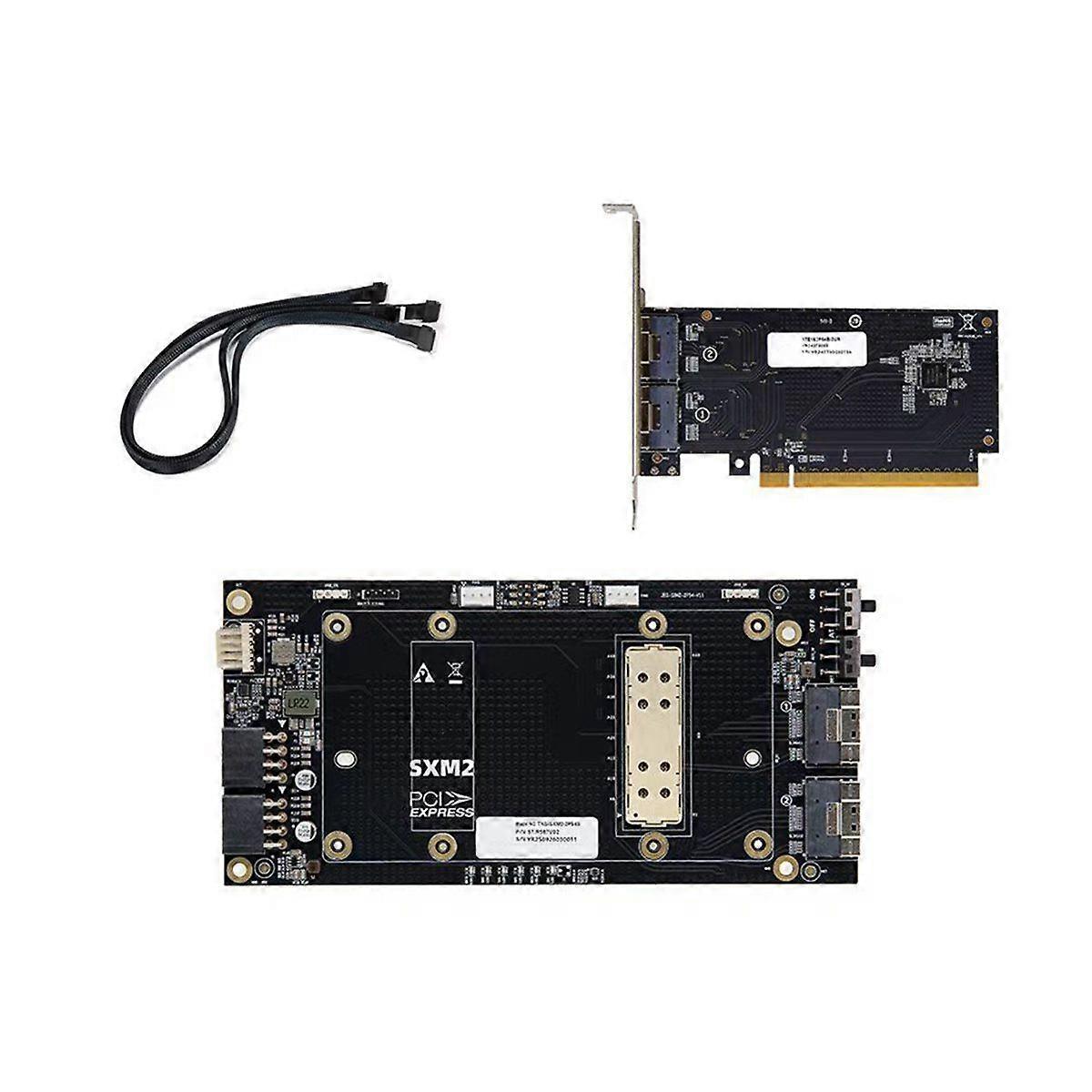 For SXM2 Graphics Card Adapter V100 Single Channel X16 Baseplate 8654 Interface External Graphics Ca