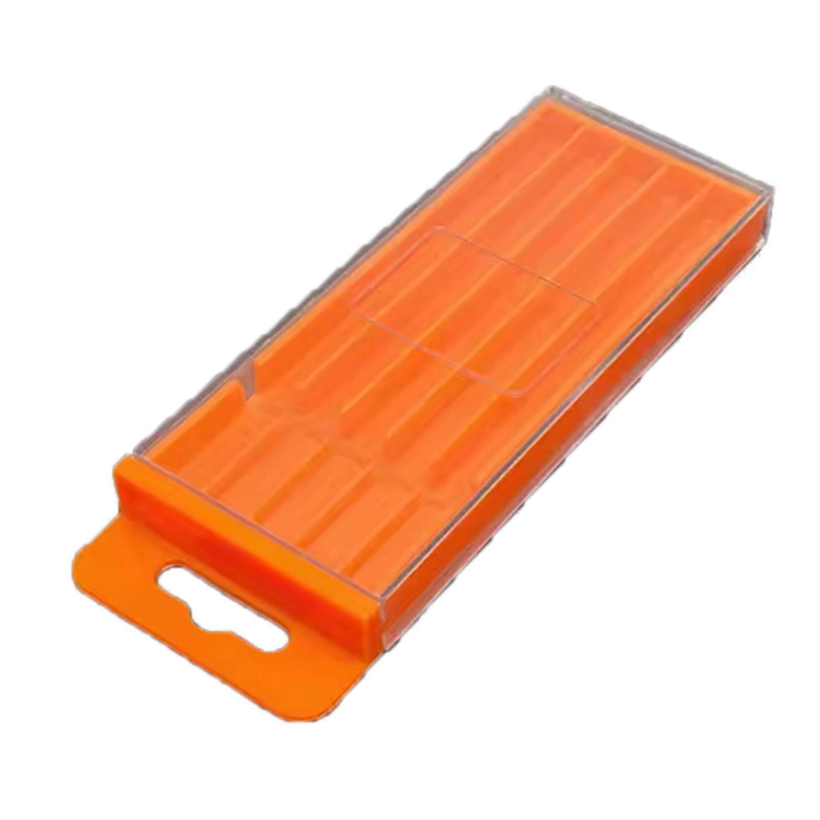 Protective Tool Storage Case Flexible Bendable Construction for Tight Spaces Dust Proof Cover Ensures Bit Safety  Size 7