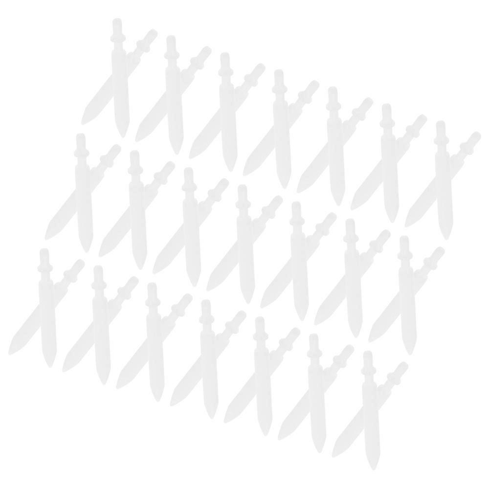 White Replacement Pen Nibs for Marking and Writing 40Pcs Nylon Tips