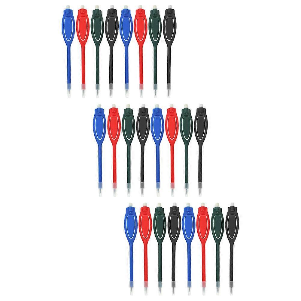 Scoring Pencils Golf Plastic Pencils for Golf Practice with Clips 24Pcs
