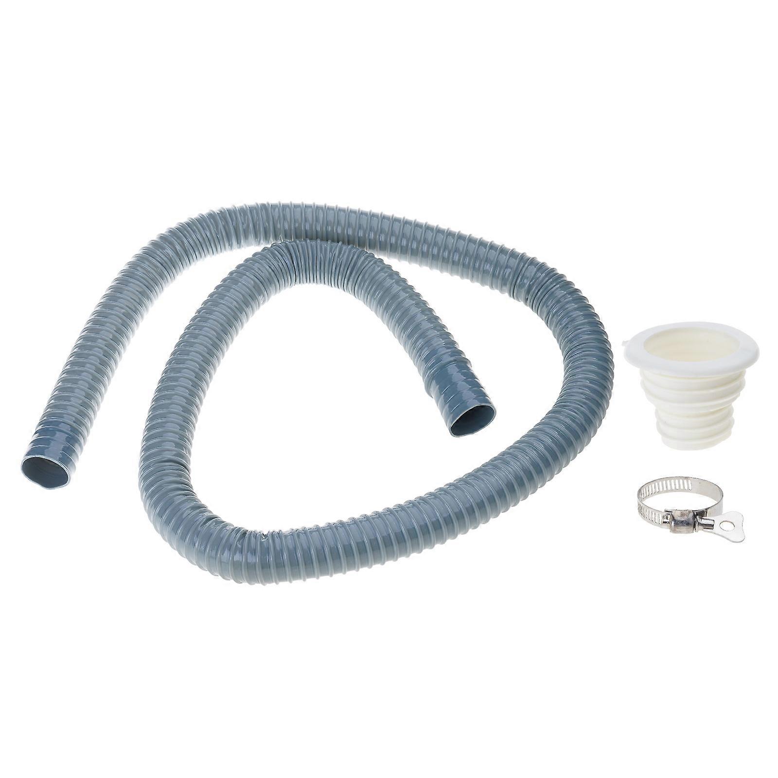 70cm/100cm PVC Flexible Drain Pipe Leak Proof Sink Hose Multifunction  for Convenient Installation without Professional Tool Multicolor