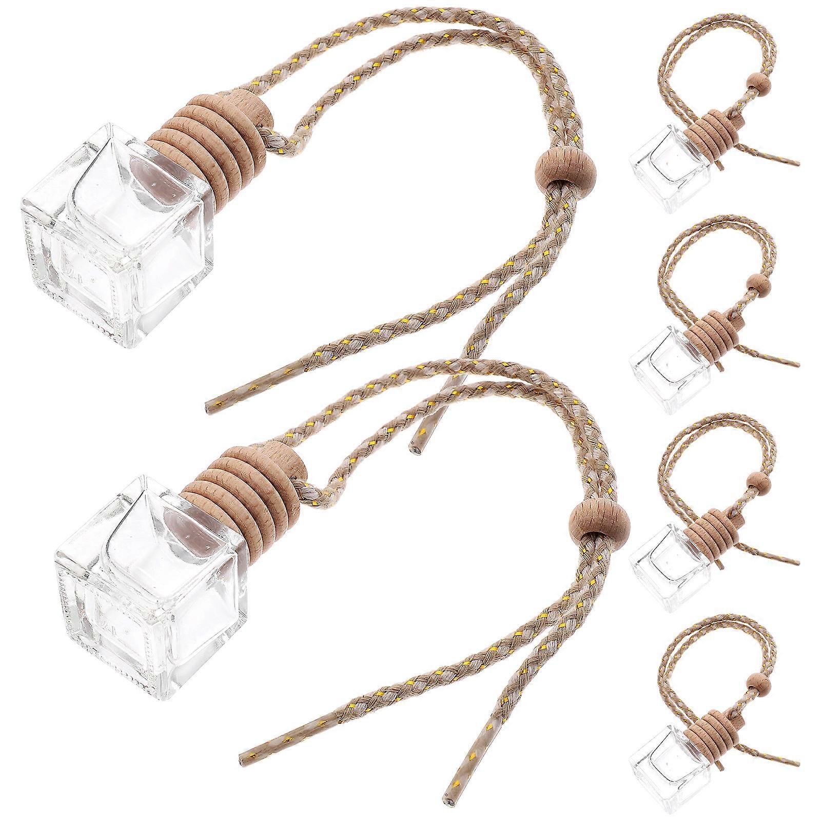 Car Perfume Bottles for Diffusing with 12Pcs Empty Glass Diffuser Bottles