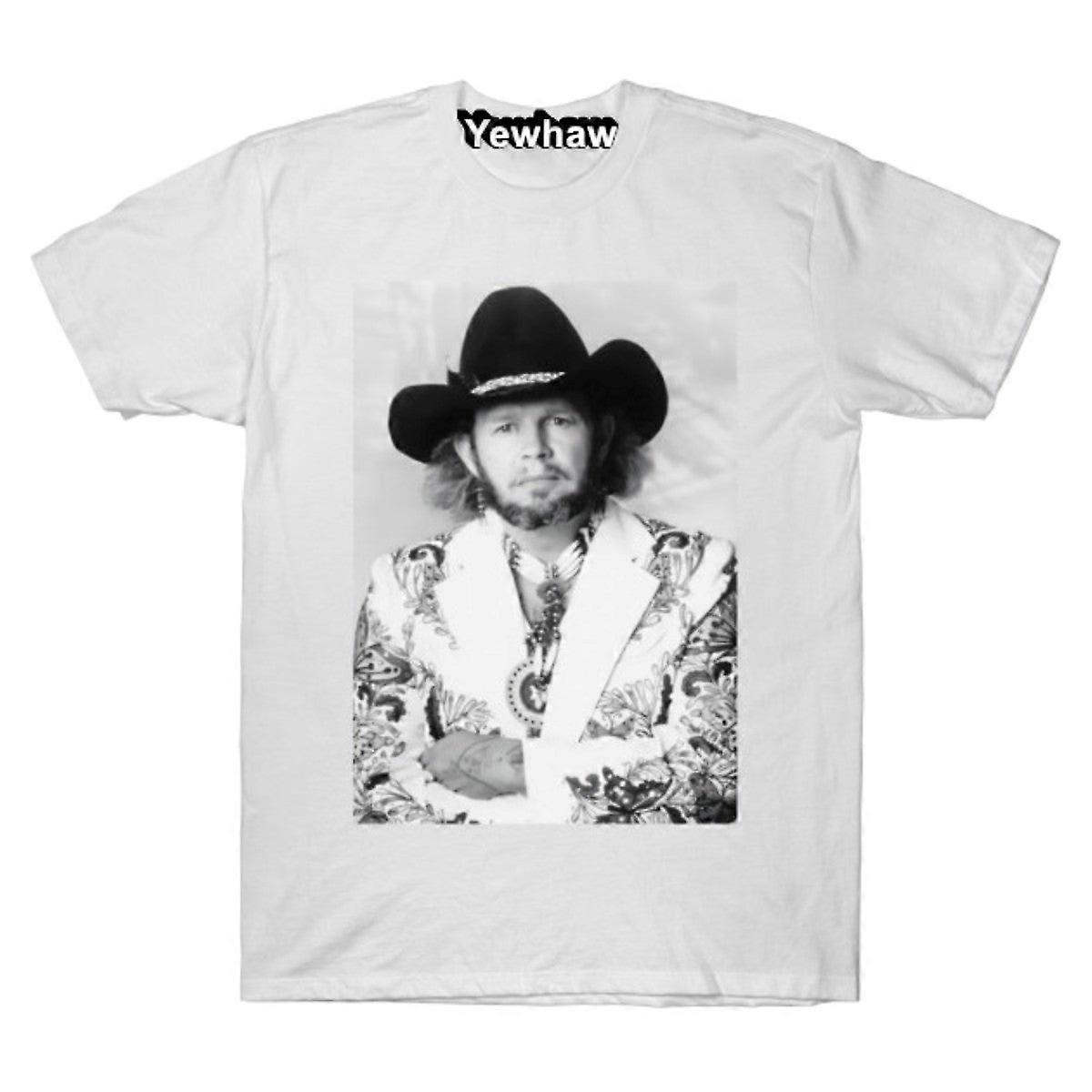 David Allan Coe Black White T-shirt