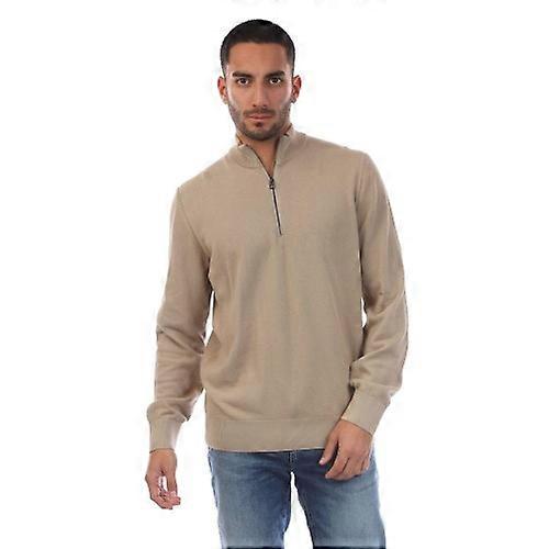 Boss Mens Ebrando-P Quarter Zip Jumper