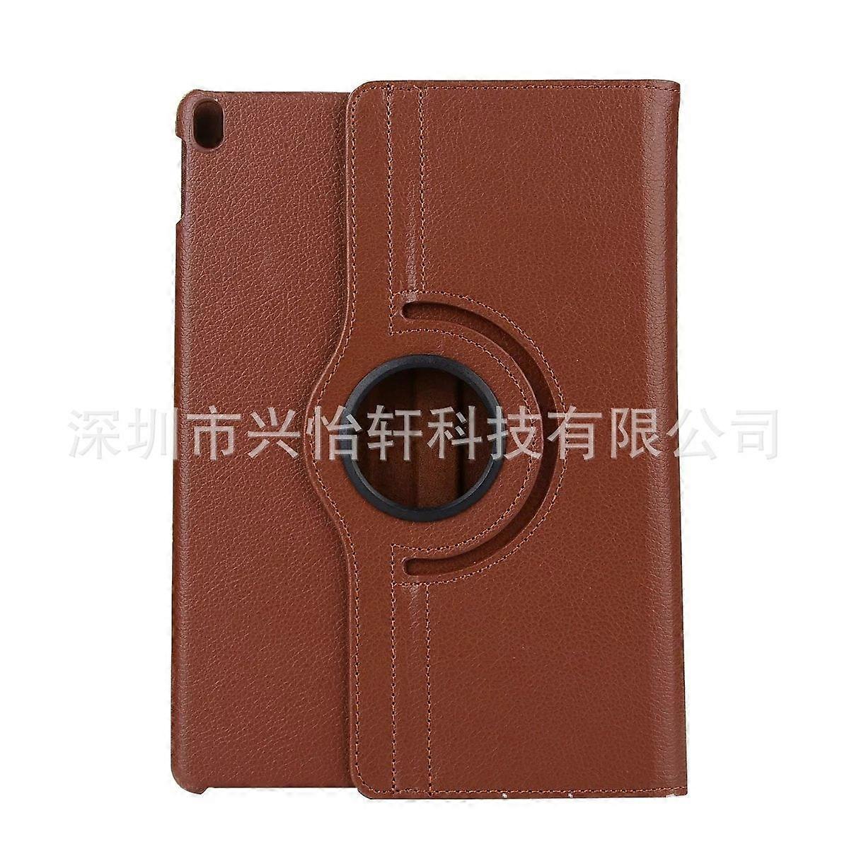 Stylish Case For Ipad Mini 123 Brown Rotating Leather Stand