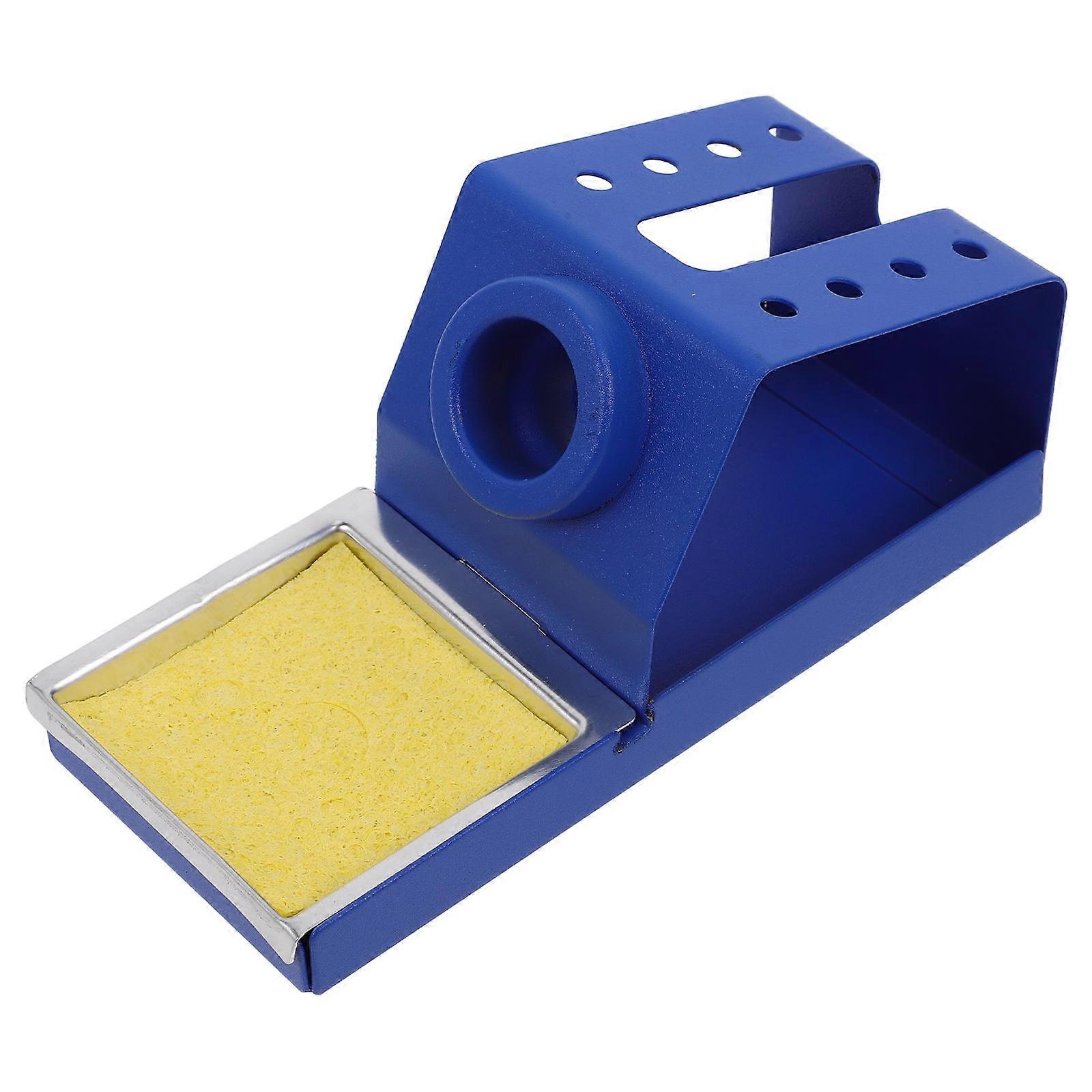 Blue Soldering Iron Stand Holder for Electronic Repairs 5Pcs Kit