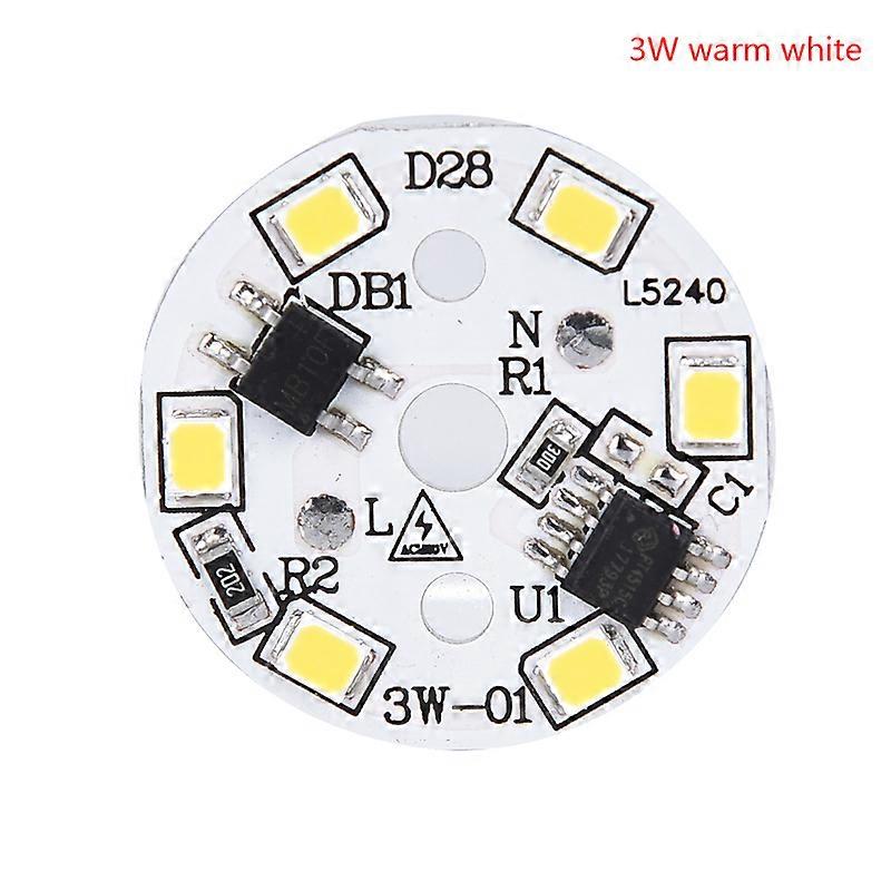 LED Bulb Patch Lamp SMD Plate Circular Module Light Source Plate For Bulb Light