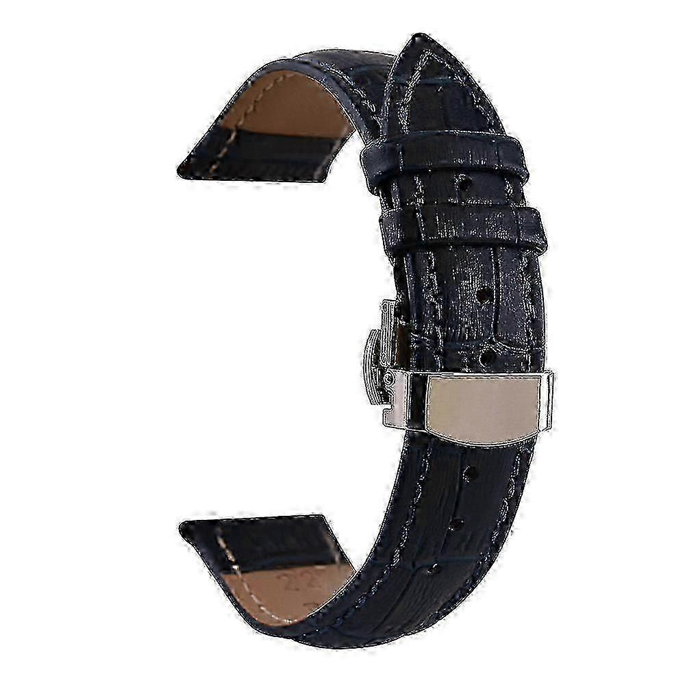 Universal Butterfly Buckle Urrem til Casio, Læderrem