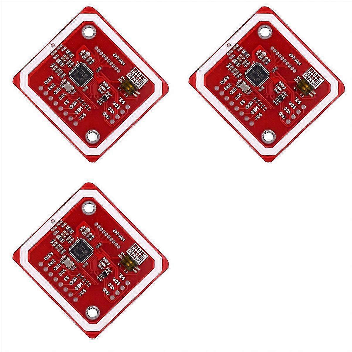 3X PN532 NFC RFID Wireless Module V3 User Kits Reader Writer Mode IC S50 Card PCB Attenna IIC SP
