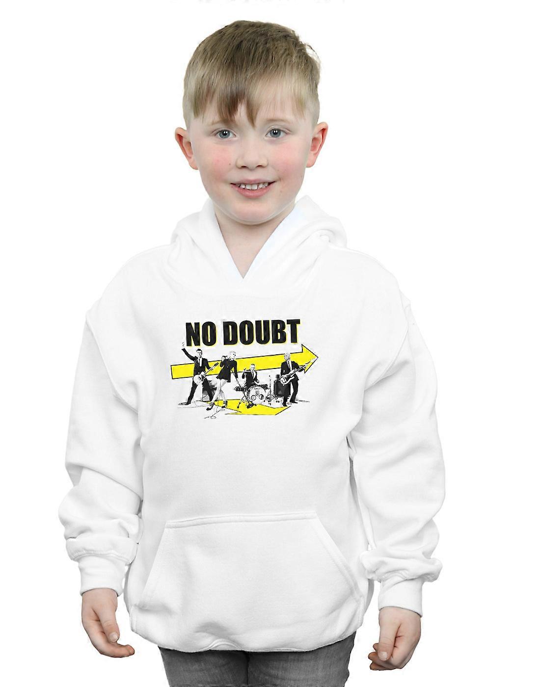 Ingen tvil gutter piler plakat Hettegenser