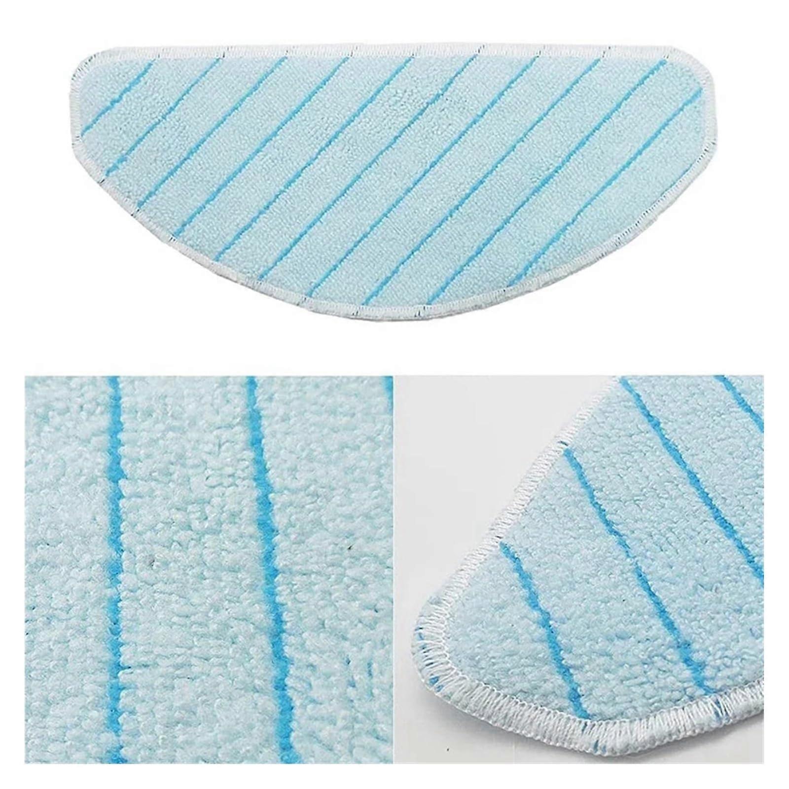 6 Pcs Washable Reusable Microfiber Mop Pads Compatible with Ecovacs DEEBOT OZMO T9