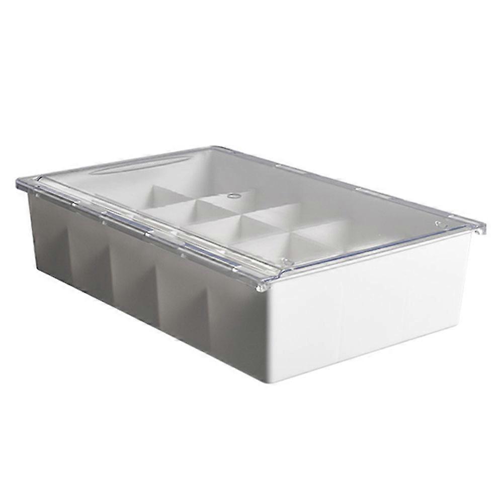 Multiple Grids Box Underwear Holder for Storage Using 1Pcs Transparent