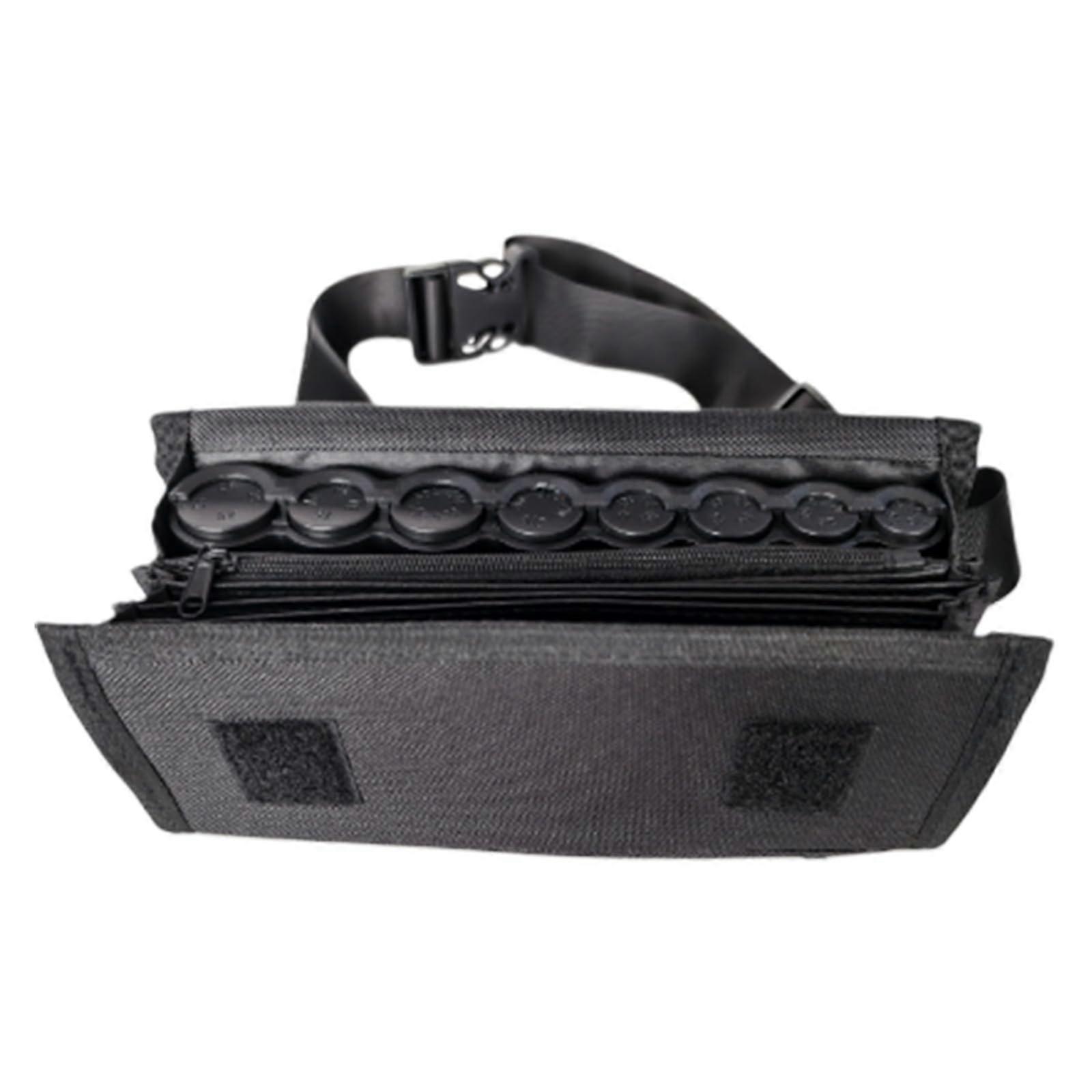 Coin Holder Wallet with AntiTheft Canvas Design and Multiple Compartments for Large Capacity Storage