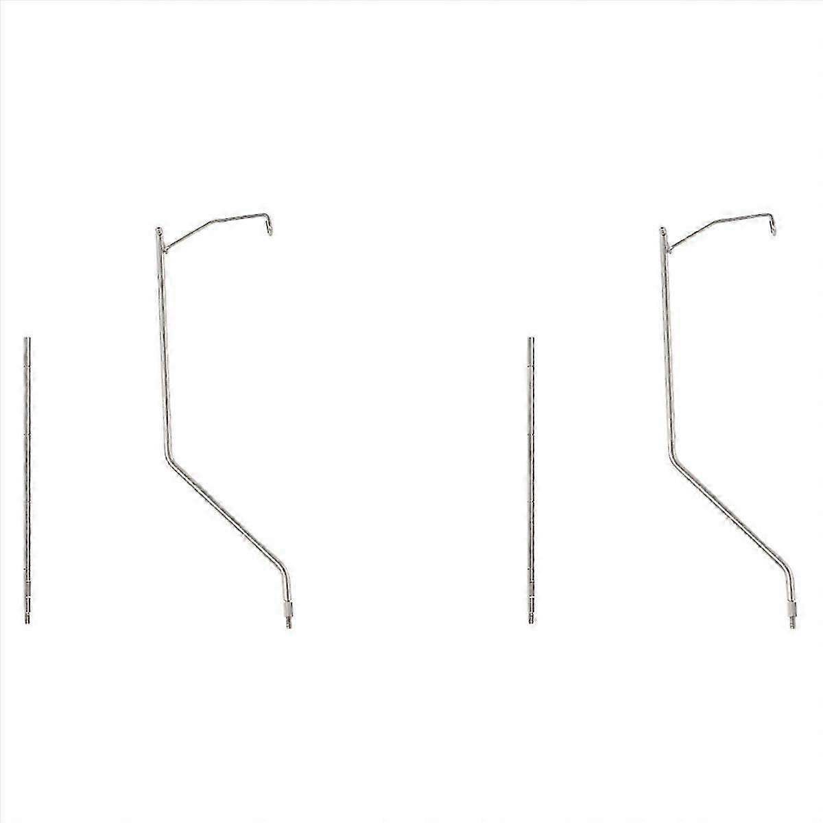 2X Outdoor Table Supply Portable Light Pole Bracket Desktop Bracket for Camping Table Accessories La