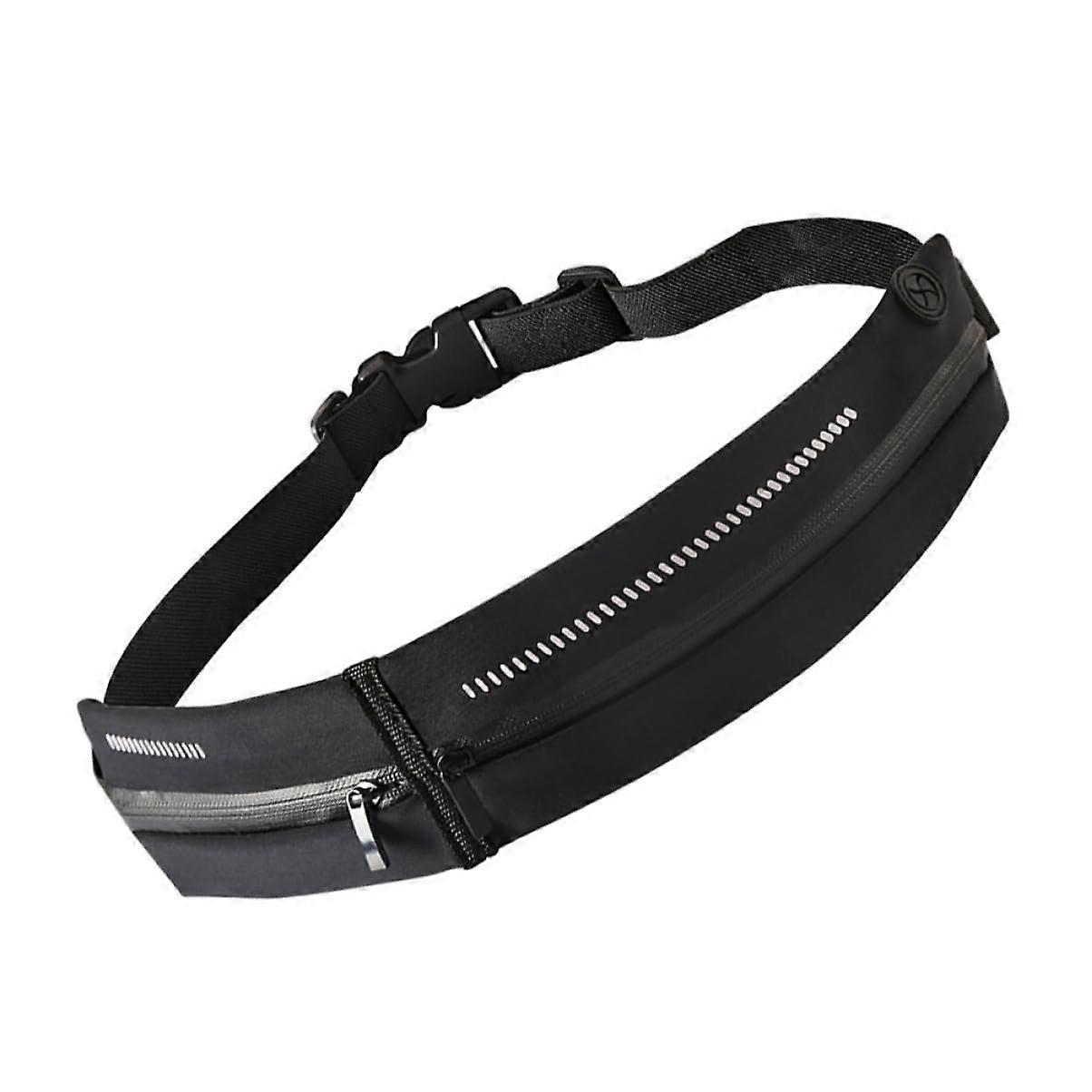 Running Waist Bag Waterproof Belt for Phone with Comfortable Elastic Strap and MultiPocket Design