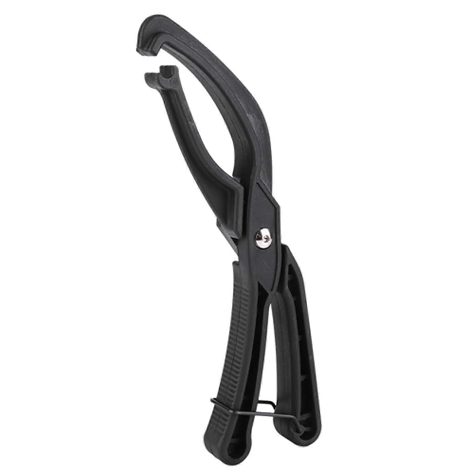 Bicycle Tire Lever with  Leverage Design for Easy  and Wide Tire Compatibility Black