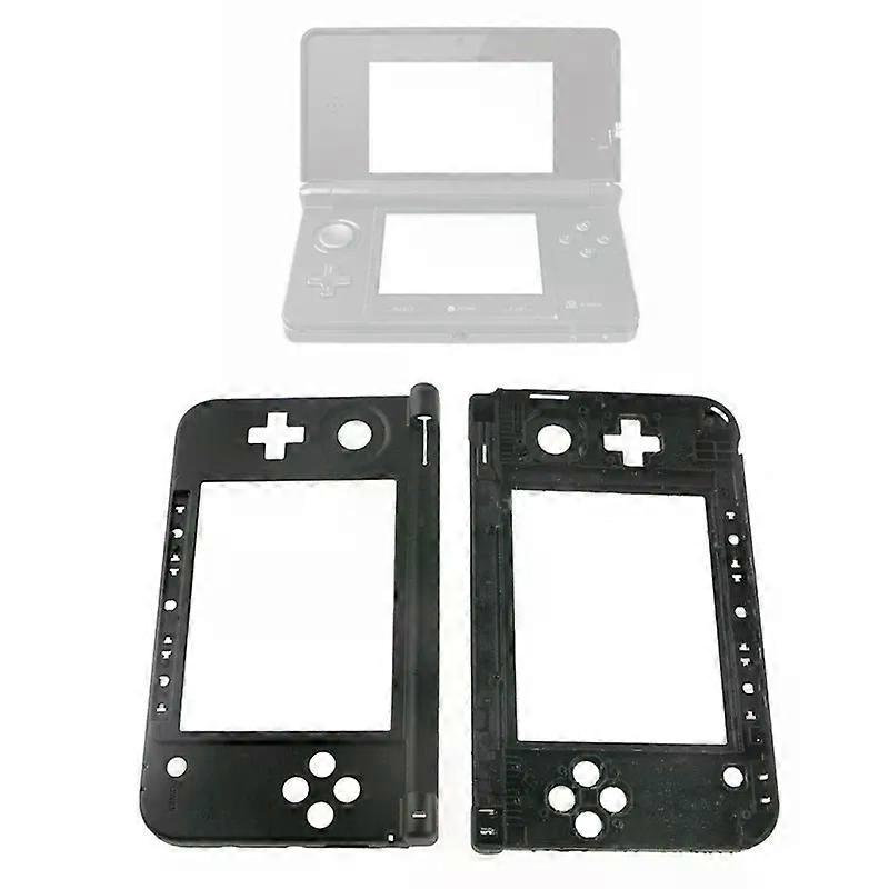 Black White Housing Shell Case Good Quality Shell Replacement Compatible with 3DS XL 3DSXL Middle Frame Replace