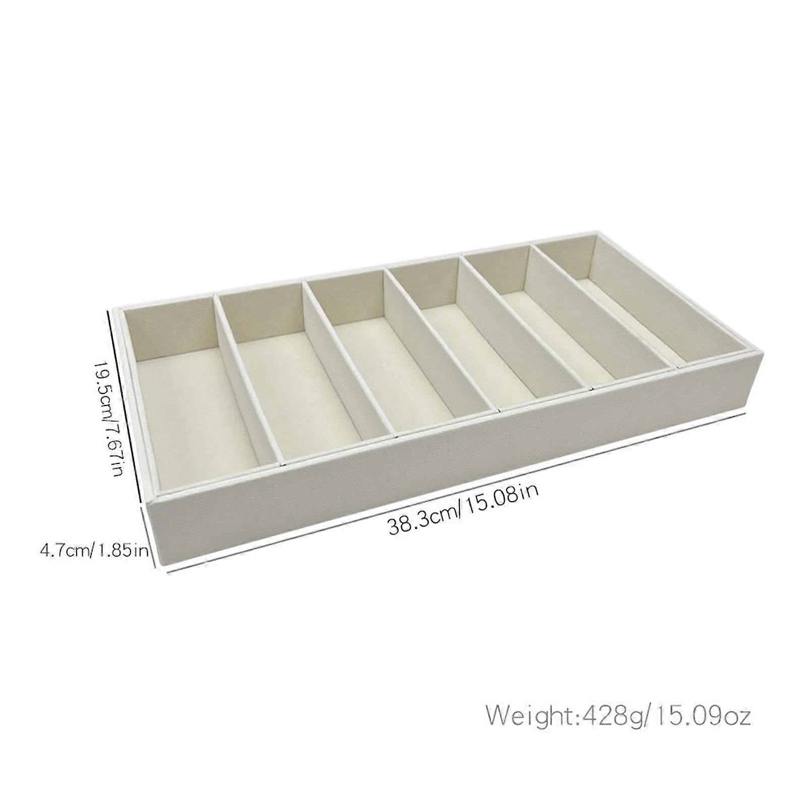 Stackable Eyewear Display Tray for Sunglasses Organizer, Modern SpaceSaving Glasses Showcase Case