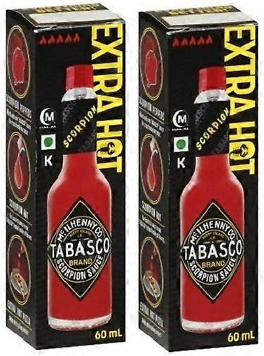 Tabasco Extra scharfe Skorpion-Pfeffer-Sauce 2er Pack