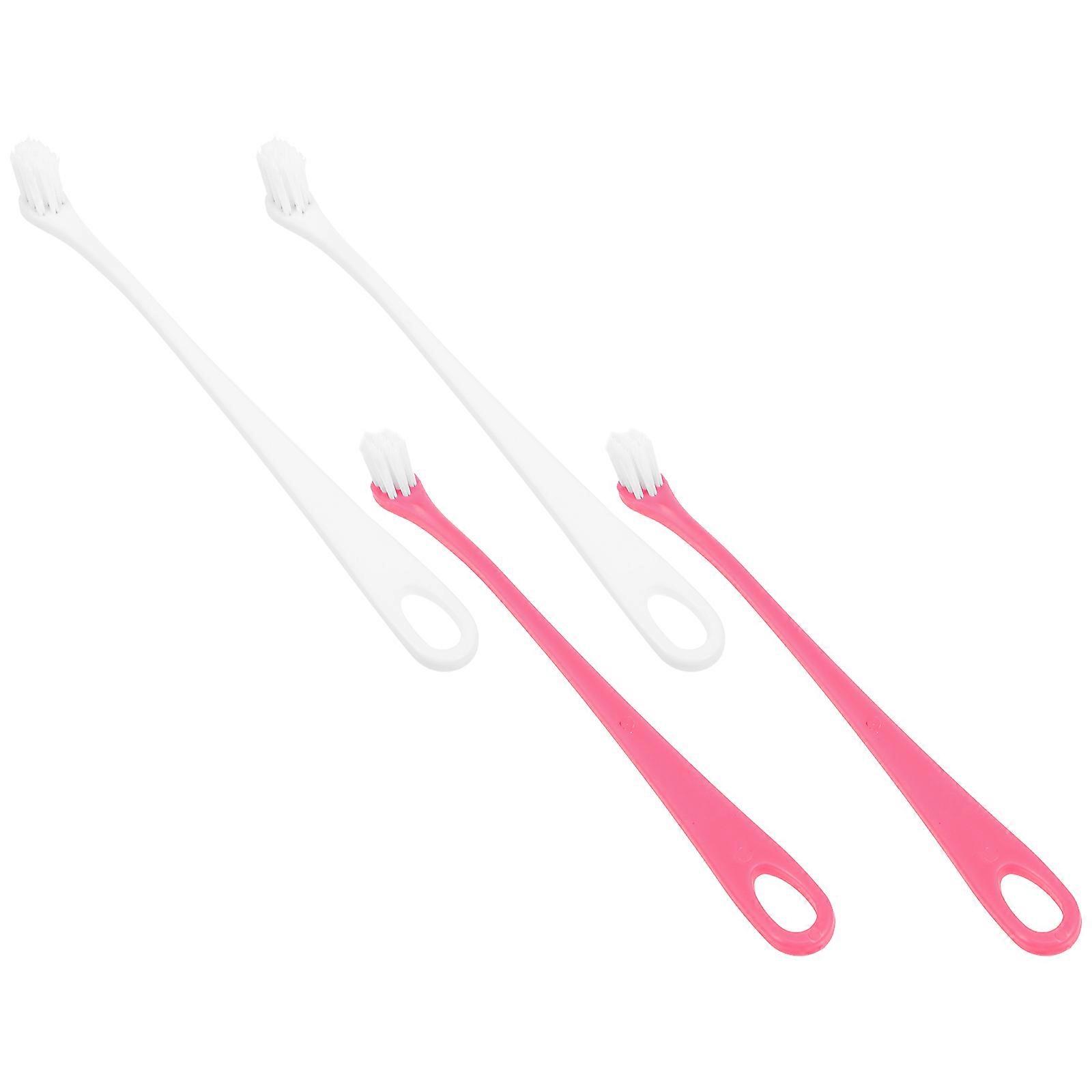 Portable Pet Toothbrush Dog Teeth Cleaning Tool for 4Pcs