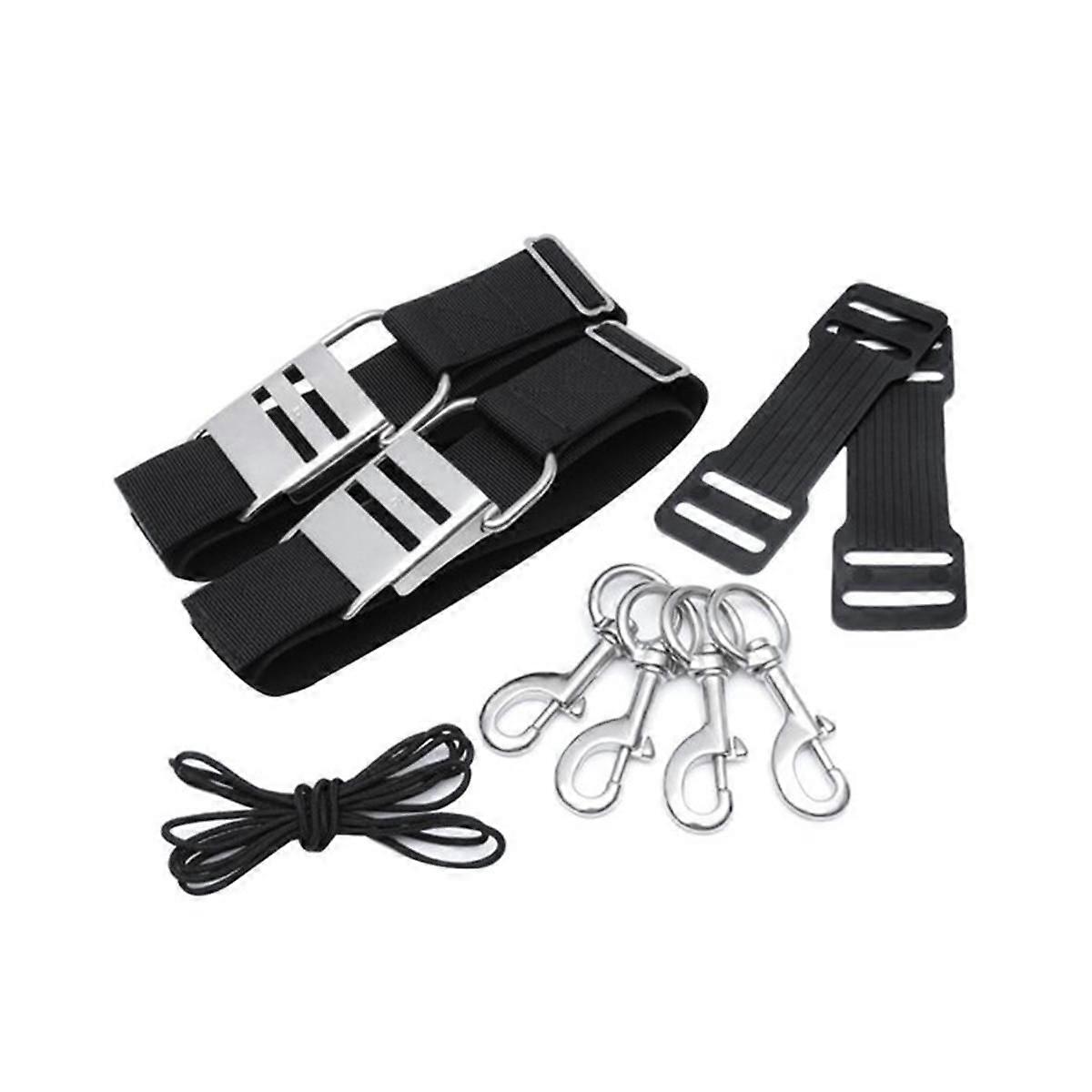 Scuba Diving Heavy Duty Technical Diving Sidemount Harness BCD Backplateless Scuba Diving Accessory