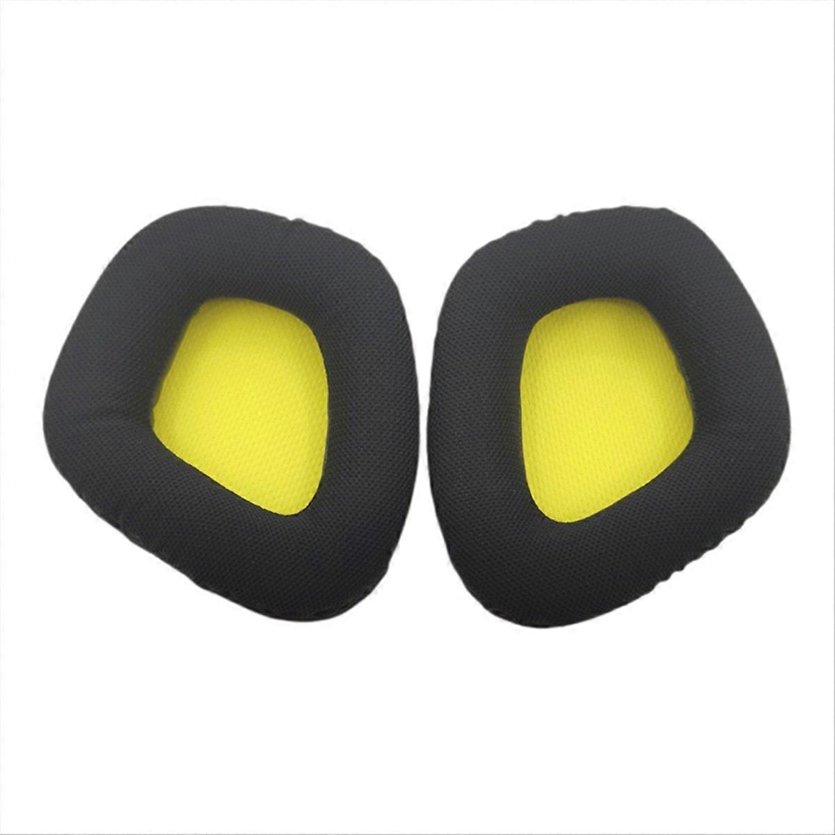 For Void Gaming Headset Earmuffs Ear Pad,Yellow Net