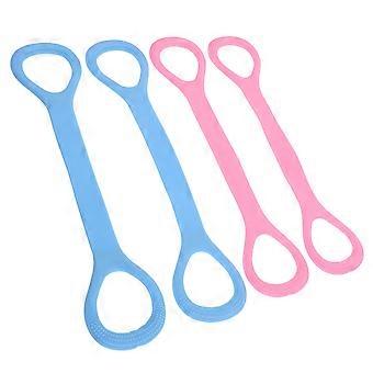 Yoga Resistance Bands Durable Back Opener for Shoulder Exercise 4Pcs Fitness Stretch Bands