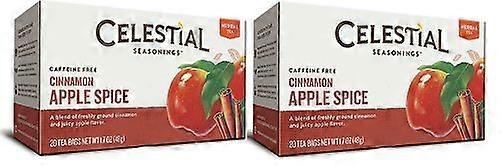 Celestiale krydderier kanel æble Spice Tea 2 box Pack