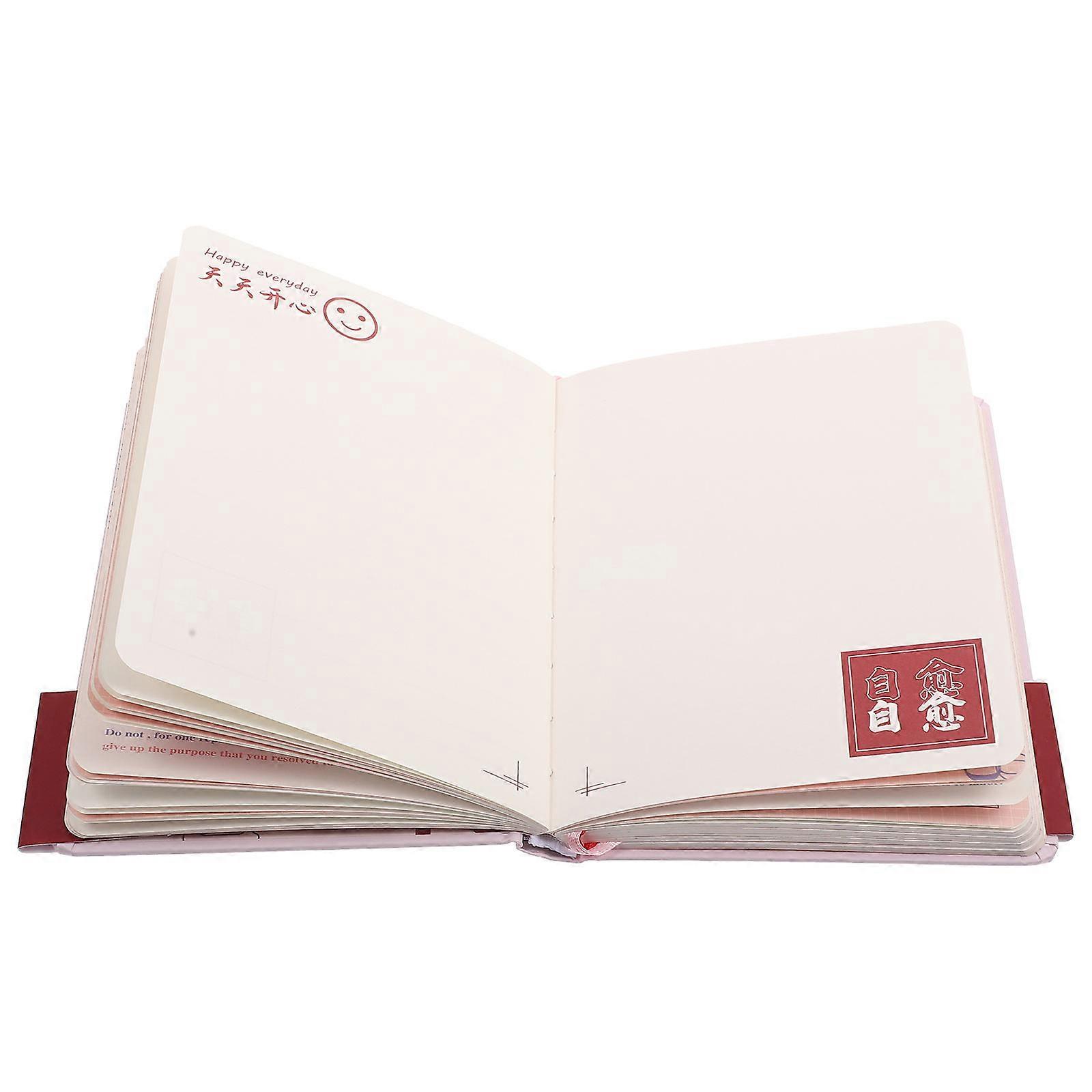 Planner Notepad Funny Character Notepad for Student Use 2Pcs Cartoon Notebook