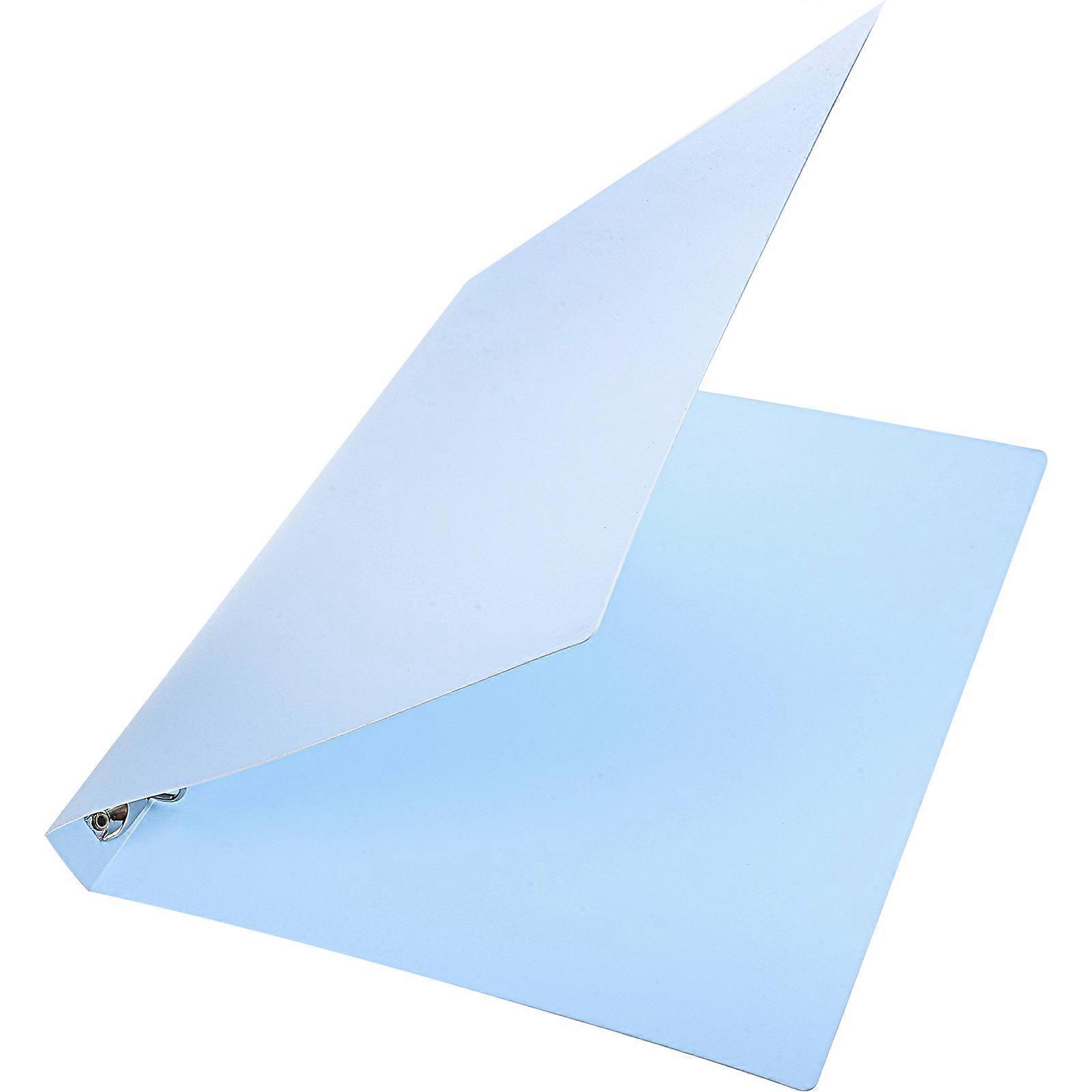 Blue Document Organizer A4 File Folder for Student Use 2Pcs Folder