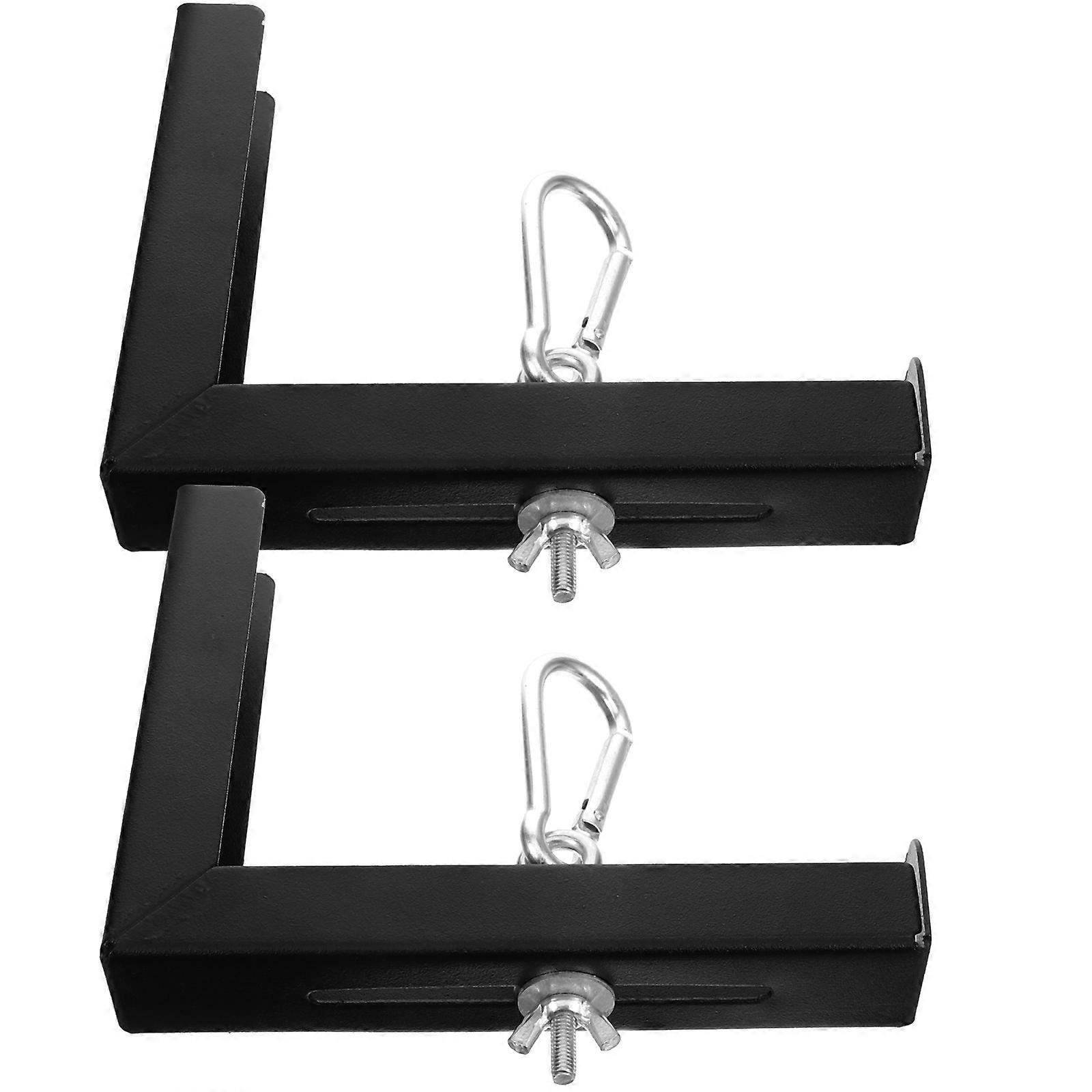 2pcs Projector Screen Bracket L Bracket Projector Wall Mount Projector Bracket with Hook
