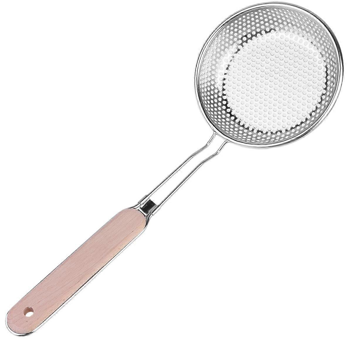Perforert skimmer i rustfritt stål for servering av mat