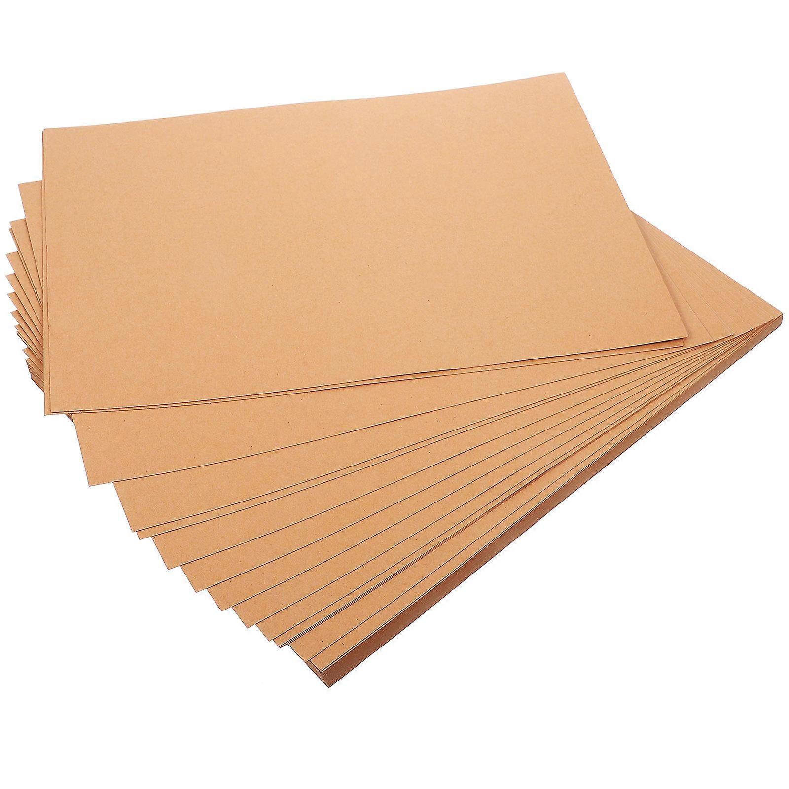 A4 Kraft Paper Blank Sheets for DIY Craft Projects 100 Sheets